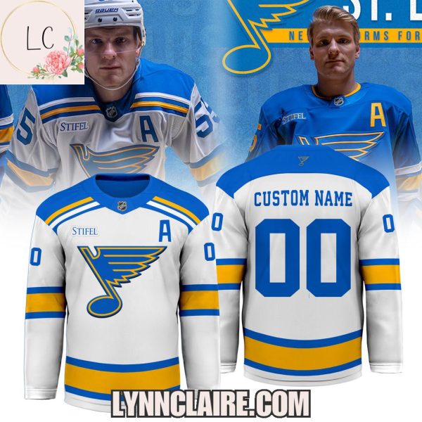 City Edition St. Louis Blues The New 2025 Hockey Jersey