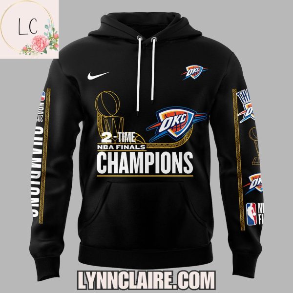 Limited Edition 2-Time NBA Finals Champions Oklahoma City Thunder 3D T-Shirt