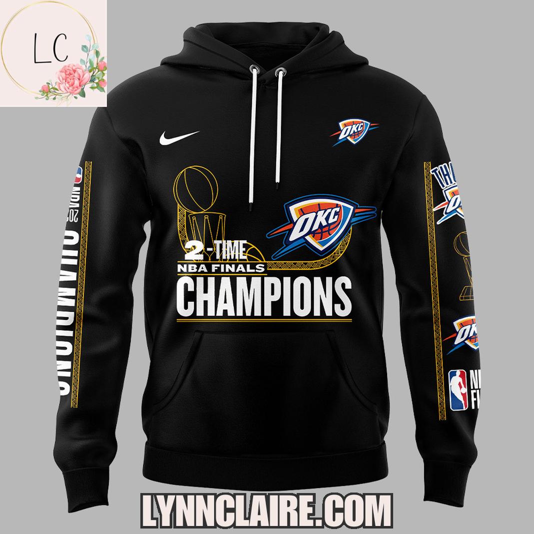 Limited Edition 2-Time NBA Finals Champions Oklahoma City Thunder 3D T-Shirt Limited Edition 2-Time NBA Finals Champions Oklahoma City Thunder 3D T-Shirt
