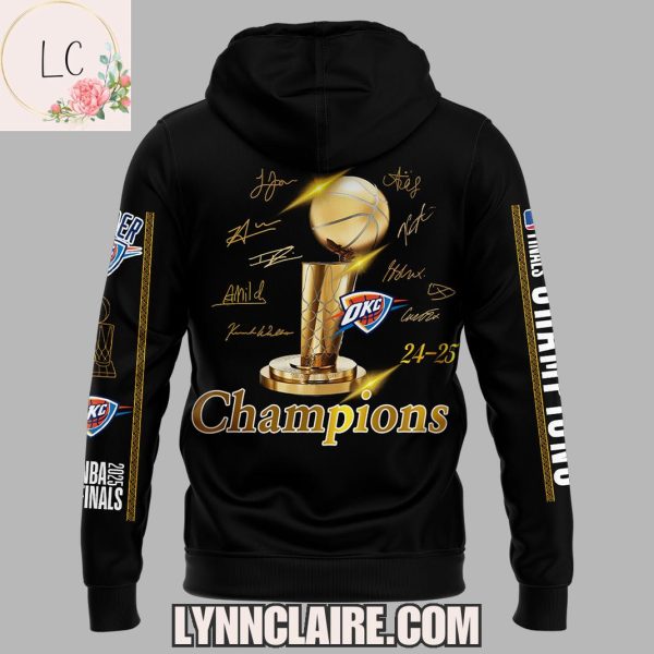 Limited Edition 2-Time NBA Finals Champions Oklahoma City Thunder 3D T-Shirt