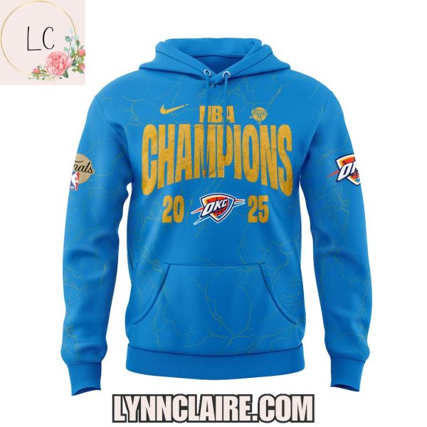Limited Edition 20 Oklahoma City Thunder 25 NBA Champions Hoodie