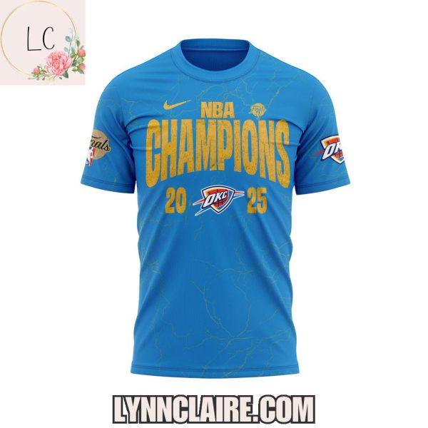Limited Edition 20 Oklahoma City Thunder 25 NBA Champions Hoodie