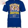 Limited Edition Back 2 Back 2025 Florida Panthers Stanley Cup Champions 2D T-Shirt