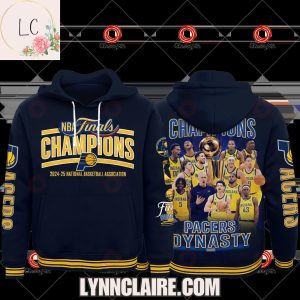 Limited Edition 2024-25 NBA Finals Champions Indiana Pacers Dynasty Hoodie