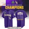 Limited Edition 2025 NCAA Baseball National Champions LSU Tigers Baseball Jersey