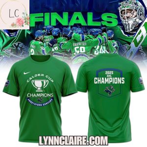 Limited Edition 2025 Finals AHL Champions Abbotsford Canucks Hoodie