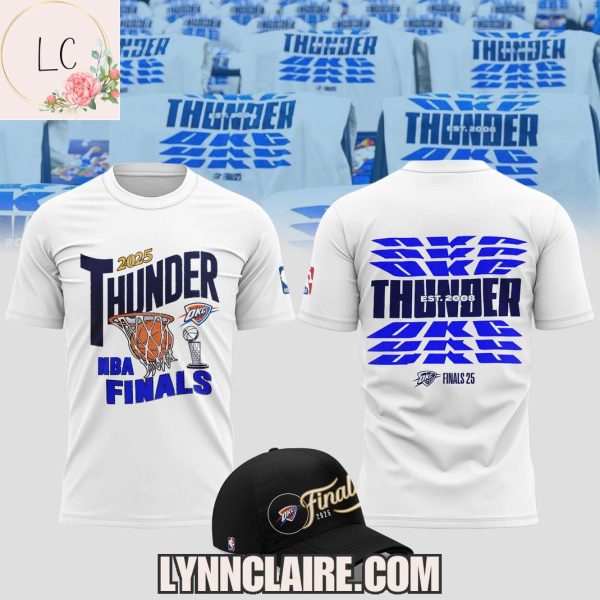 Limited Edition 2025 OKC NBA Finals Champions 3D T-Shirt