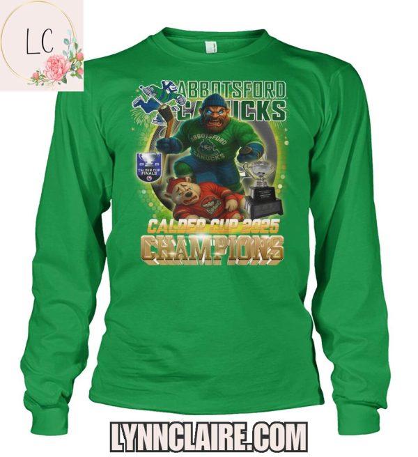 Limited Edition Abbotsford Canucks Calder Cup 2025 Champions 2D T-Shirt