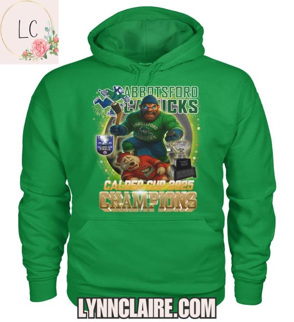 Limited Edition Abbotsford Canucks Calder Cup 2025 Champions 2D T-Shirt