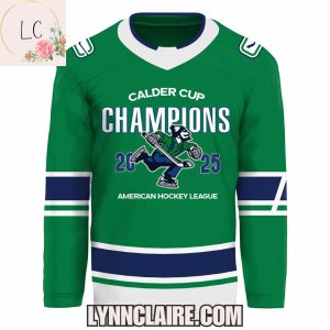 Limited Edition Abbotsford Canucks Calder Cup 2025 Champions Hockey Jersey