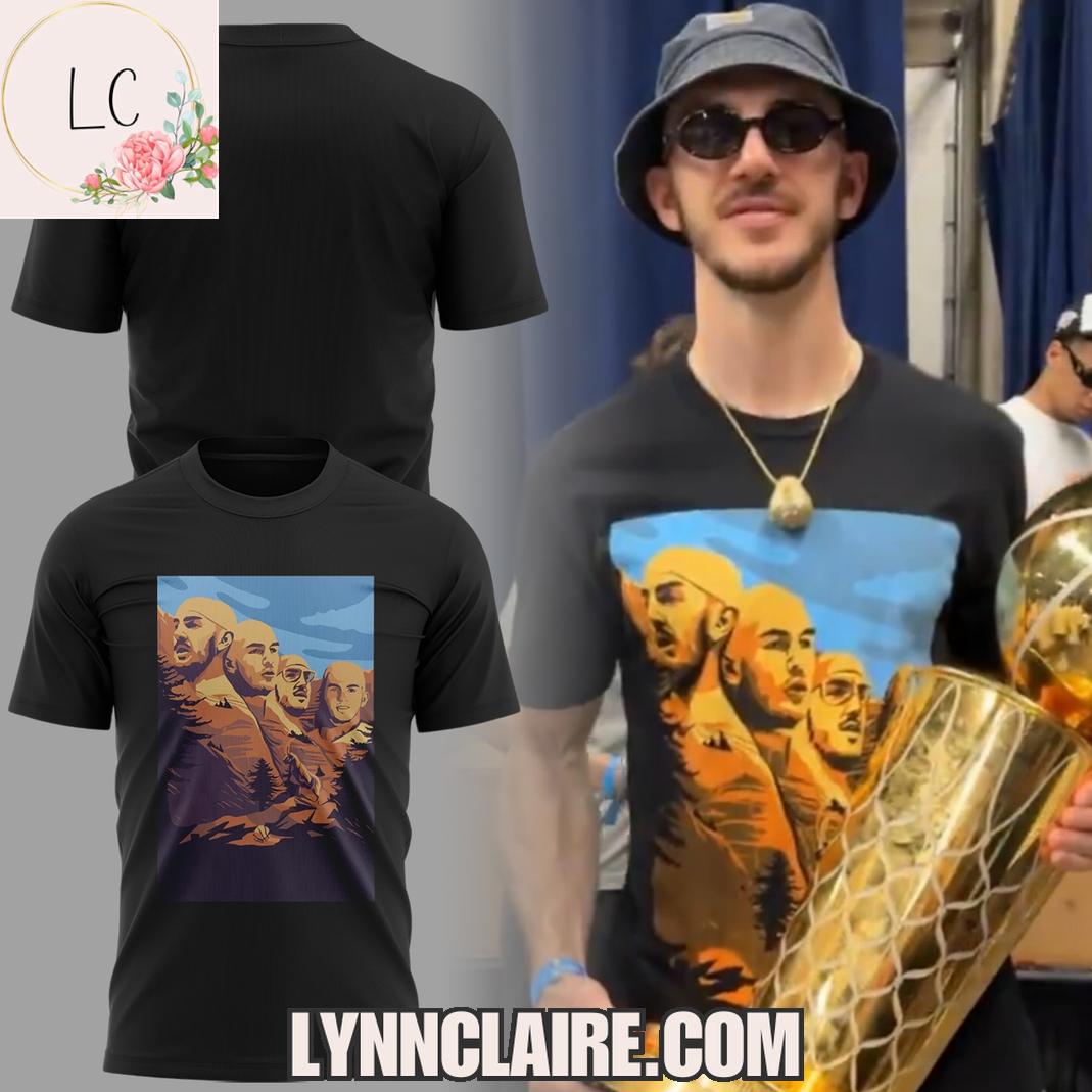 Limited Edition Alex Caruso Mount Rushmore 3D T-Shirt Limited Edition Alex Caruso Mount Rushmore 3D T-Shirt