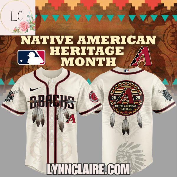 Limited Edition Arizona Diamondbacks Native American Heritage Month 2025 Baseball Jersey