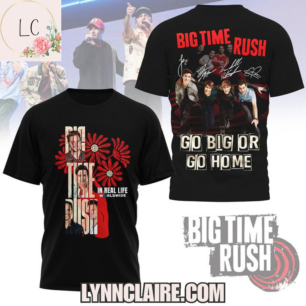Limited Edition Big Time Rush In Real Life World Wide 2025 3D T-Shirt Limited Edition Big Time Rush In Real Life World Wide 2025 3D T-Shirt