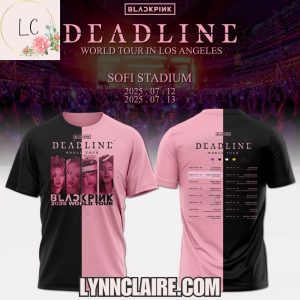 Limited Edition Blackpink x Deadline World Tour In Toronto Rogers Stadium Hoodie