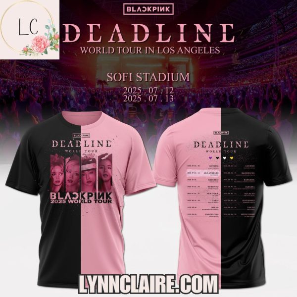 Limited Edition Blackpink x Deadline World Tour In Toronto Rogers Stadium Hoodie
