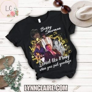 Limited Edition Bobby Sherman I Cried Like A Baby When You Said Goodbye Fleece Pajamas Set