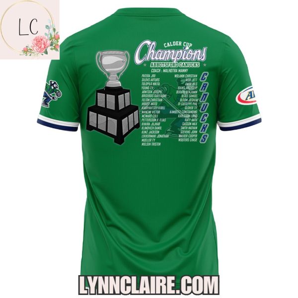 Limited Edition Calder Cup AHL 2025 Champs Abbotsford Canucks Hoodie