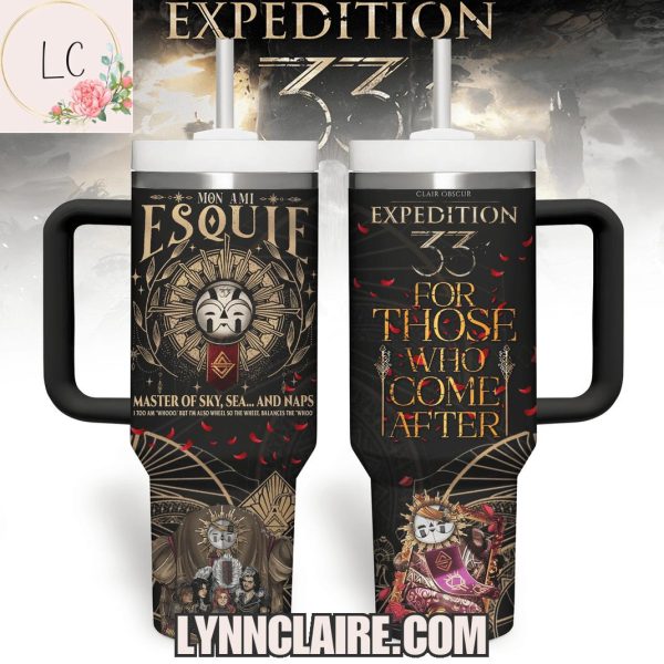 Limited Edition Clair Obscur: Expedition 33 For Those Who Come After 40oz Tumbler