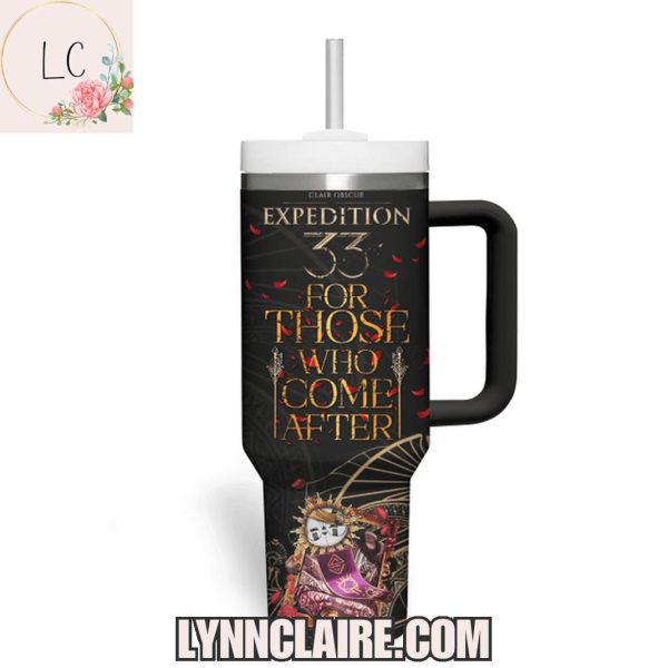 Limited Edition Clair Obscur: Expedition 33 For Those Who Come After 40oz Tumbler