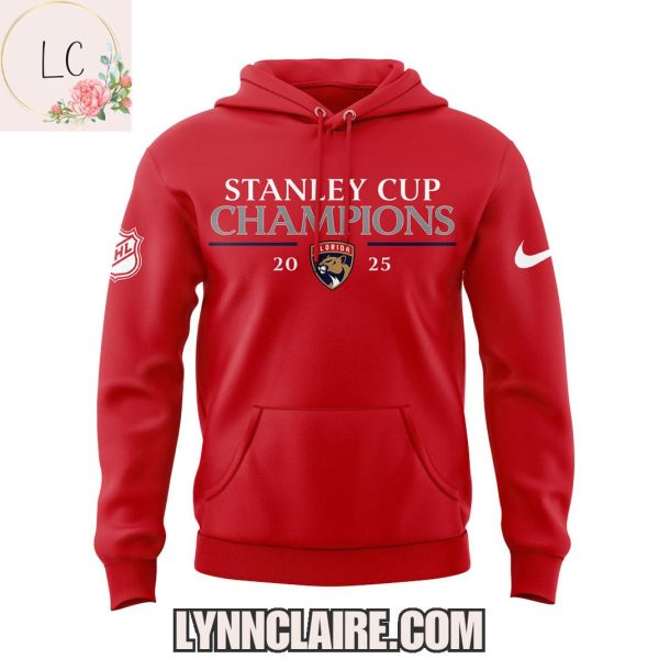 Limited Edition Florida Panthers Back To Back Stanley Cup Champions 2025 Hoodie