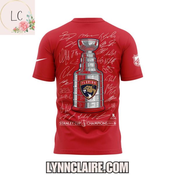 Limited Edition Florida Panthers Back To Back Stanley Cup Champions 2025 Hoodie