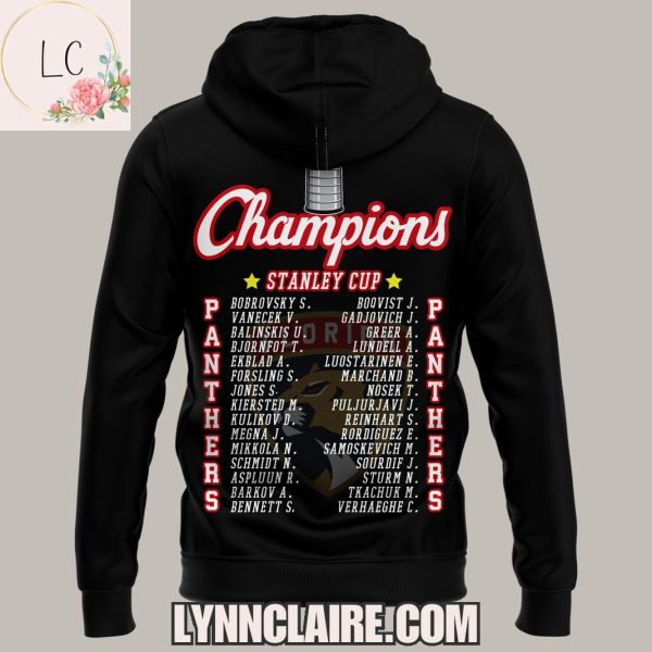 Limited Edition Florida Panthers Stanley Cup Champions 2025 Hoodie