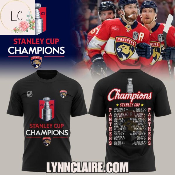 Limited Edition Florida Panthers Stanley Cup Champions 2025 Hoodie