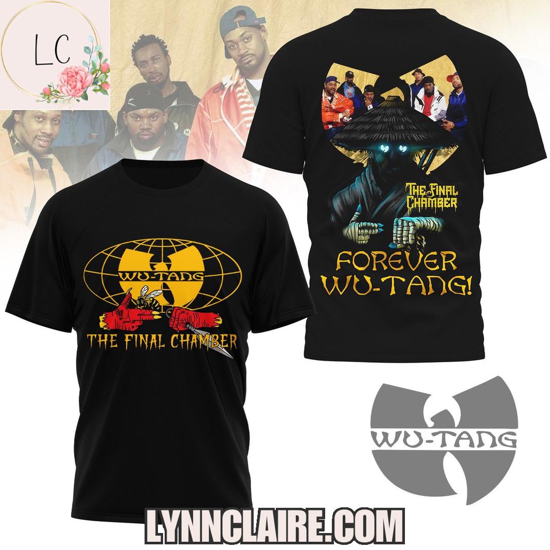 Limited Edition Forever Wu-Tang! The Final Chamber 2025 3D T-Shirt Limited Edition Forever Wu-Tang! The Final Chamber 2025 3D T-Shirt