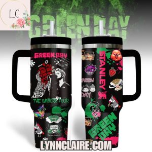 Limited Edition Green Day The Saviors Tour 40oz Tumbler