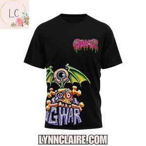 Limited Edition Gwar Into The World Where Hatred Is King! 3D T-Shirt