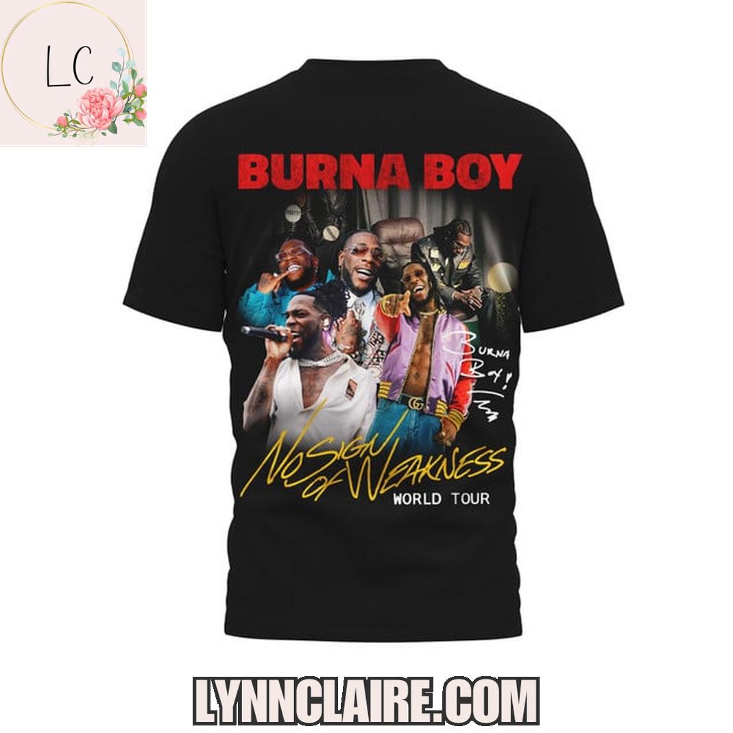 Limited Edition I Told Them...Tour Burna Boy 15th Anniversary 2010-2025 3D T-Shirt Limited Edition I Told Them...Tour Burna Boy 15th Anniversary 2010-2025 3D T-Shirt