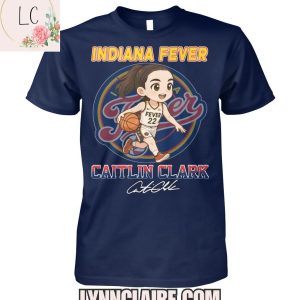 Limited Edition Indiana Fever x Caitlin Clark #2 2D T-Shirt