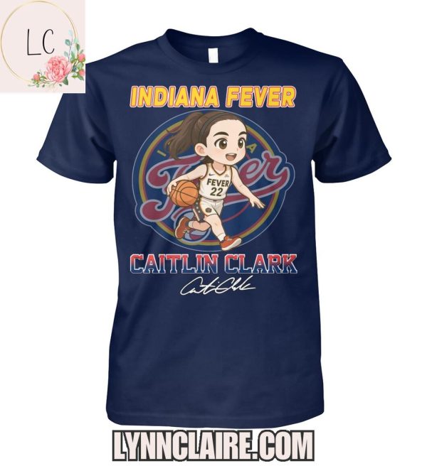 Limited Edition Indiana Fever x Caitlin Clark #2 2D T-Shirt