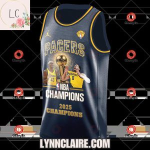 Limited Edition Indiana Pacers 2025 NBA Champions Back On Top Basketball Jersey