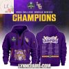 Limited Edition 2025 NCAA Division I National Champions LSU Tigers Quarter Zip Hoodie