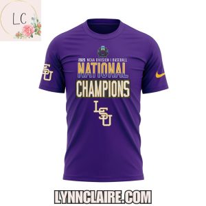 Limited Edition LSU Tigers NCAA College Baseball National Champions 2025 3D T-Shirt