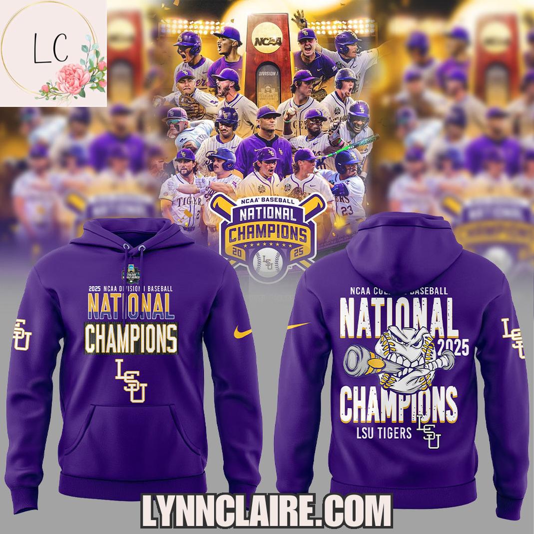 Limited Edition LSU Tigers NCAA College Baseball National Champions 2025 3D T-Shirt Limited Edition LSU Tigers NCAA College Baseball National Champions 2025 3D T-Shirt
