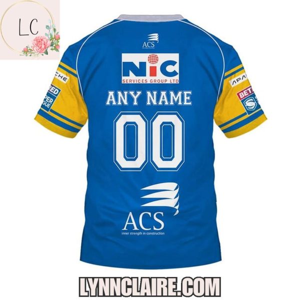 Limited Edition Leeds Rhinos Super League 2025 Hoodie Custom Name