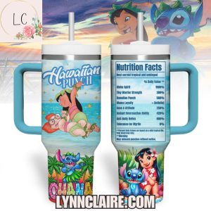 Limited Edition Lilo & Stitch 2025 Hawaiian Punch 40oz Tumbler