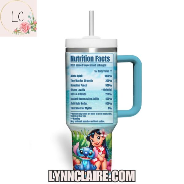 Limited Edition Lilo & Stitch 2025 Hawaiian Punch 40oz Tumbler