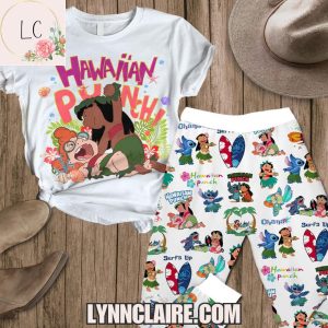 Limited Edition Lilo & Stitch 2025 Hawaiian Punch! Fleece Pajamas Set