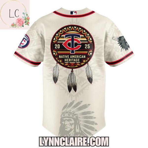 Limited Edition Minnesota Twins Native American Heritage Month 2025 Baseball Jersey
