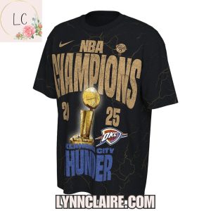 Limited Edition NBA Champions 2025 Won For The Oklahoma City Thunder 3D T-Shirt