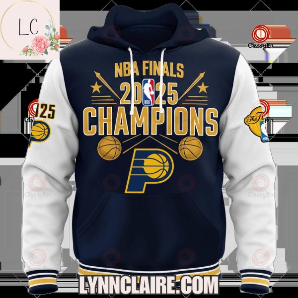 Limited Edition NBA Finals 2025 Champions Indiana Pacers Strong Finished The Fight Hoodie