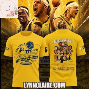 Limited Edition NBA Finals Champions Indiana Pacers 24-25 3D T-Shirt