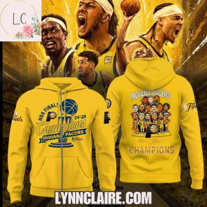 Limited Edition NBA Finals Champions Indiana Pacers 24-25 3D T-Shirt