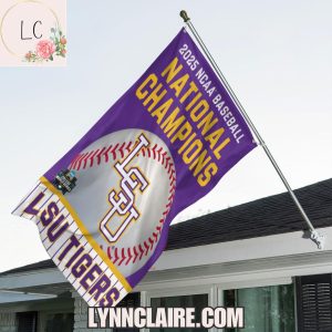 Limited Edition NCAA Baseball National Champions LSU Tigers 2025 Flag