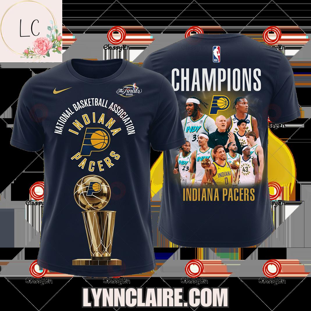 Limited Edition National Basketball Association Champions Indiana Pacers 3D T-Shirt Limited Edition National Basketball Association Champions Indiana Pacers 3D T-Shirt