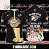 Special Edition Oklahoma City Thunder 2025 NBA Champions 1st Ring The Beginning Of A Dynasty Short Sleeves Quarter Zip Jersey