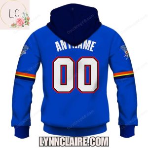 Limited Edition Oklahoma City Thunder Champions 2025 Hoodie Custom Name